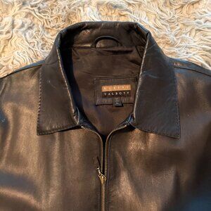 Robert Talbott Men's Vintage Leather Jacket